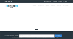 Desktop Screenshot of hostingtg.com