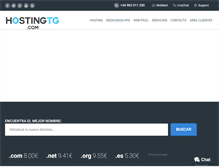 Tablet Screenshot of hostingtg.com